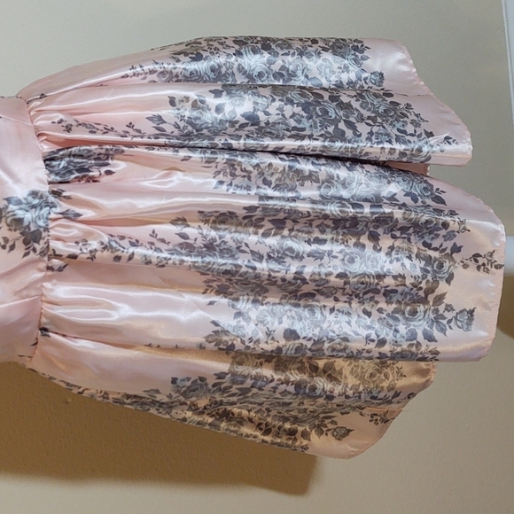 Teeze Me Pink / Gray Flare Dress - Picture 3 of 11